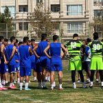 برگزاری تمرینات تیم فوتبال استقلال در ورزشگاه آرارات